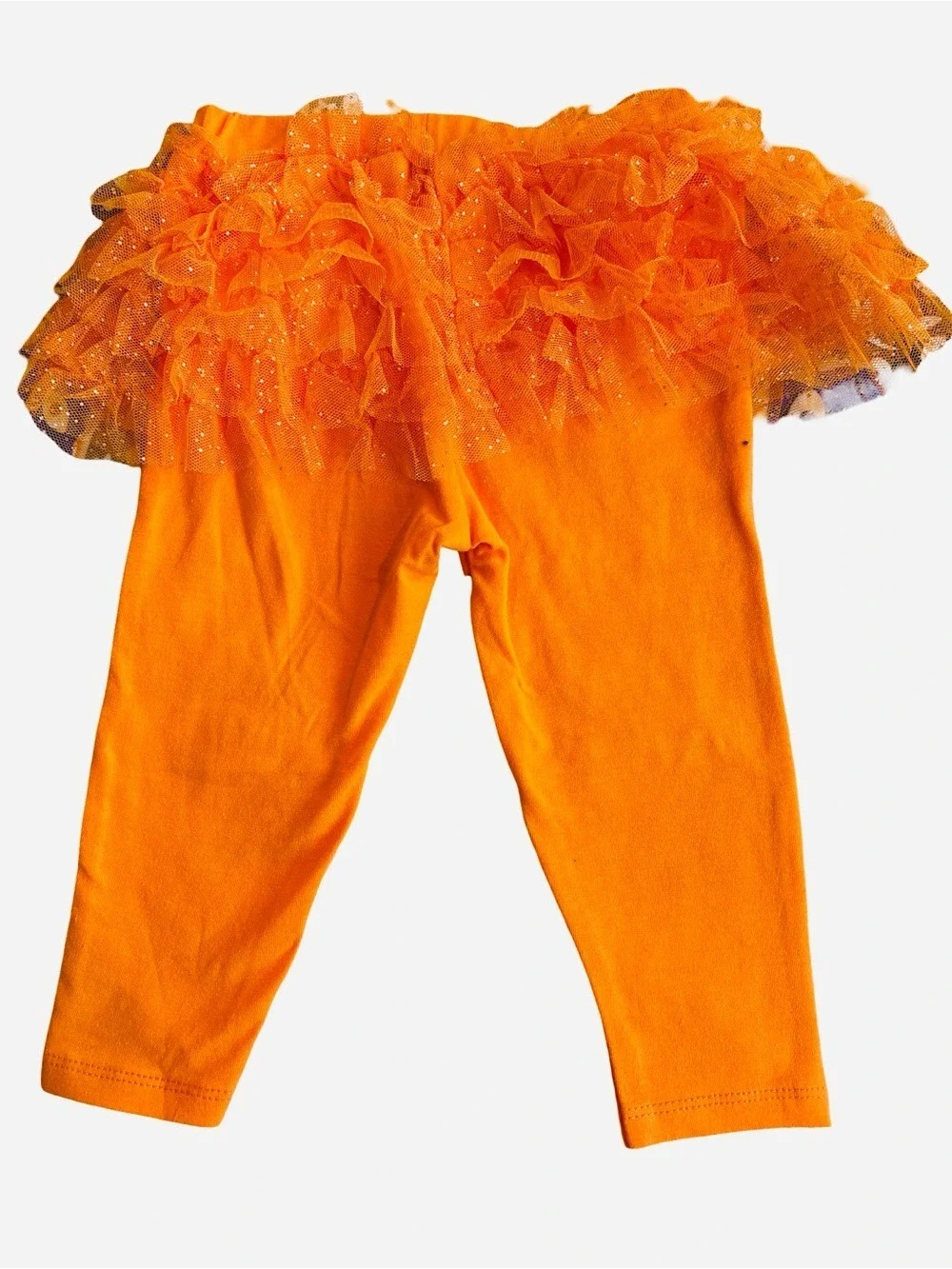 Koala Kids Pumpkin Tutu Bodysuit & Leggings Set 6-9M Halloween